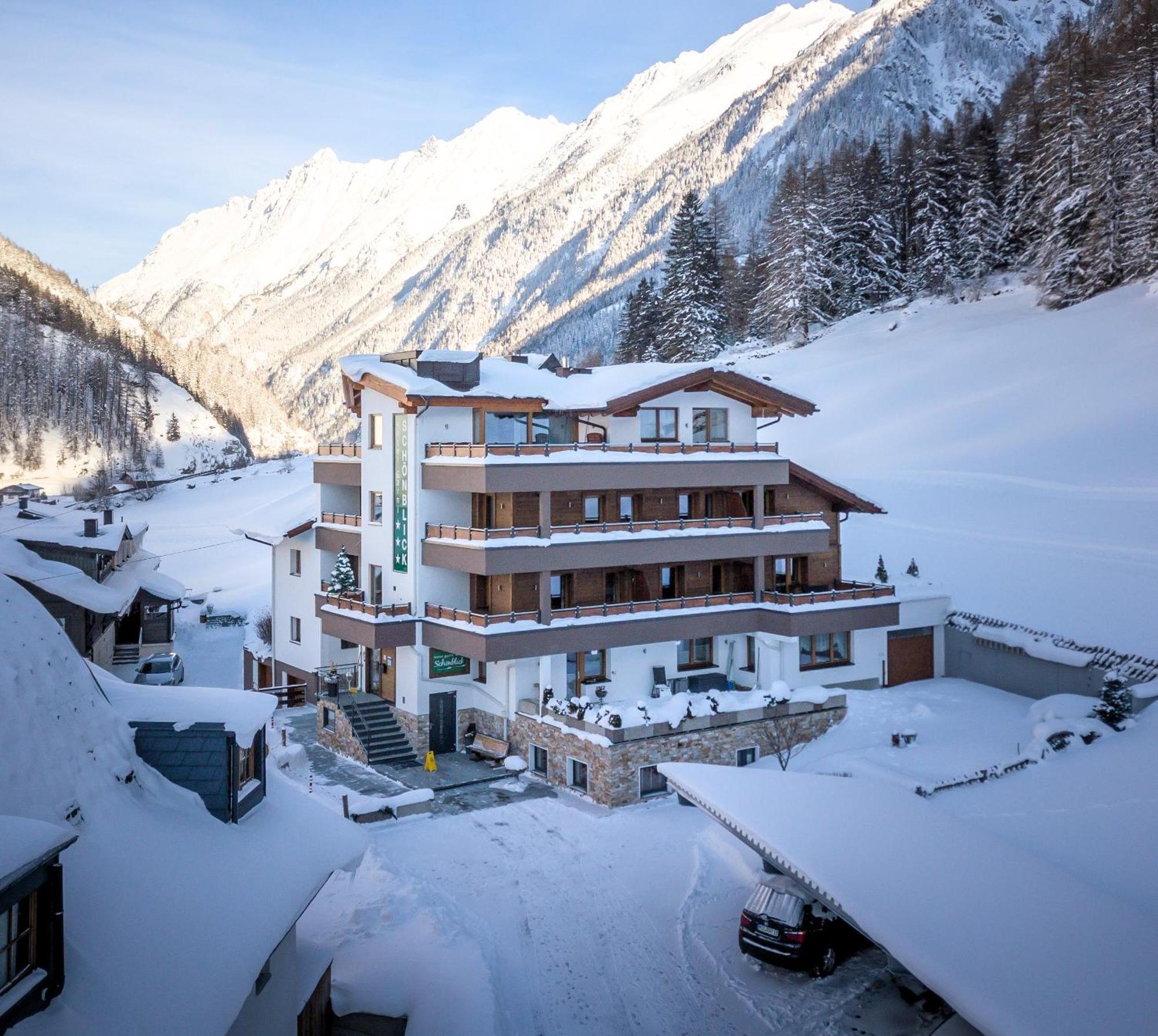 Hotel Garni Schoenblick Solden Exterior photo